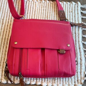 Elegant concealed carry Pink purse Shoulder Bag